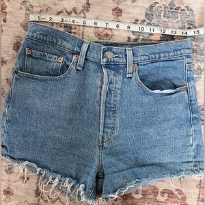 501 Jean shorts